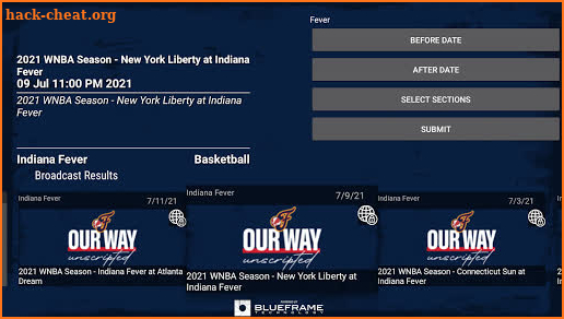 Indiana Fever Live screenshot