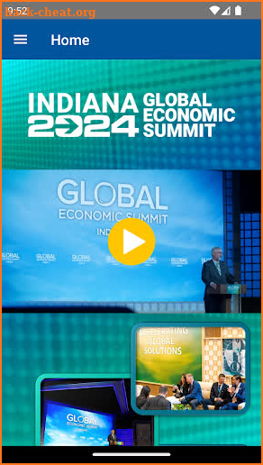 Indiana Global Economic Summit screenshot