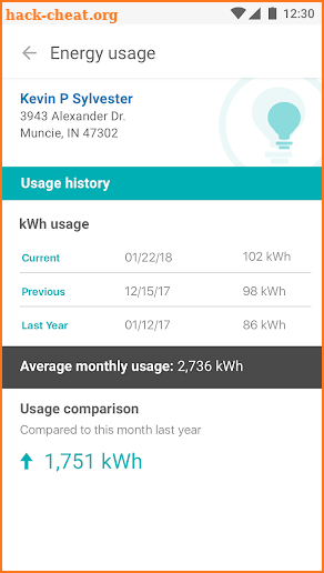 Indiana Michigan Power screenshot