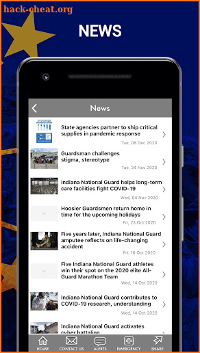 Indiana National Guard screenshot