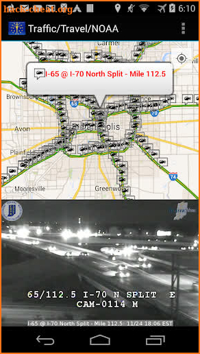 Indiana Traffic Cameras Pro screenshot