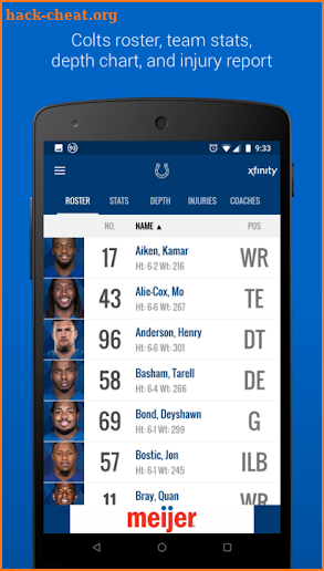Indianapolis Colts Mobile screenshot