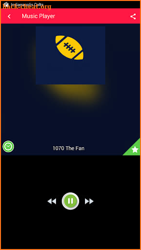 Indianapolis Colts Radio App screenshot