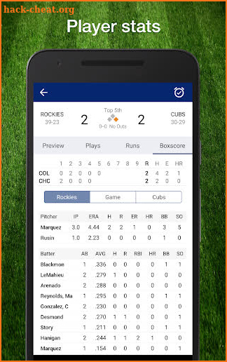 Indians Baseball: Live Scores, Stats, Plays, Games screenshot