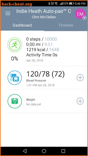Indie Health Auto-pair™ Connect screenshot