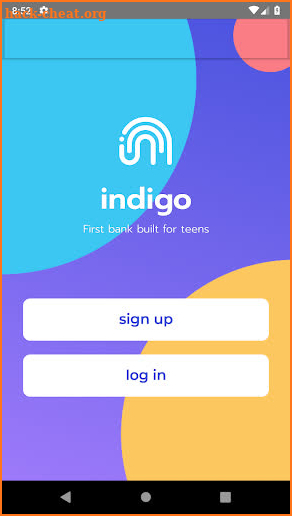 Indigo Bank screenshot