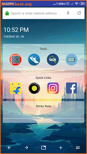Indigo Browser screenshot