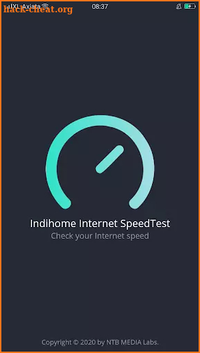 Indihome Internet Speedtest screenshot