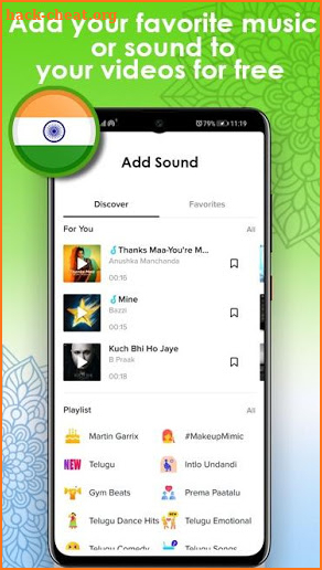 IndiVid - Indian TikTok short videos &  Games App. screenshot
