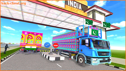 Indo Pak Truck Driver: Offroad Truck Driving Games screenshot