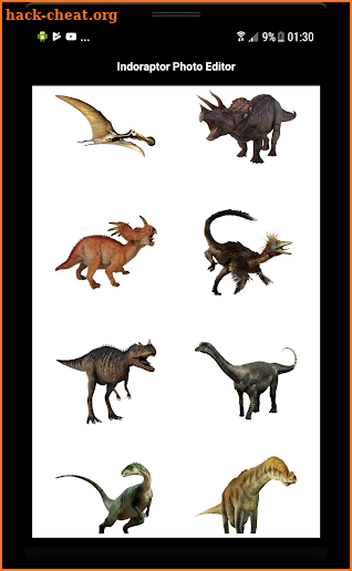 Indo Raptor Jurassic Editor screenshot
