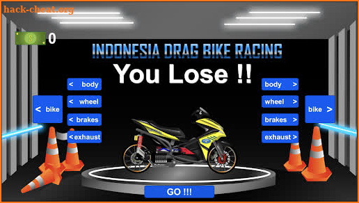 Indonesia Drag Bike Racing screenshot