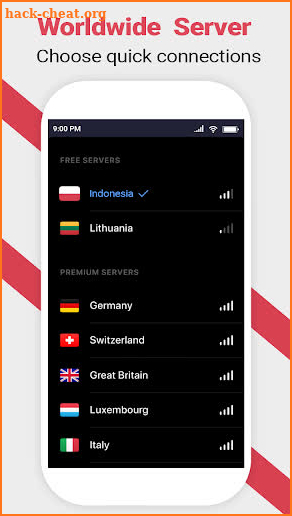 Indonesia Vpn: Server Proxy Hotspot Betternet screenshot