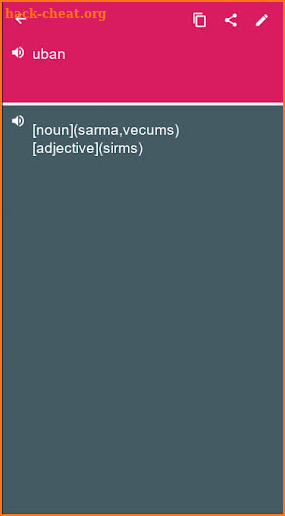 Indonesian - Latvian Dictionary (Dic1) screenshot