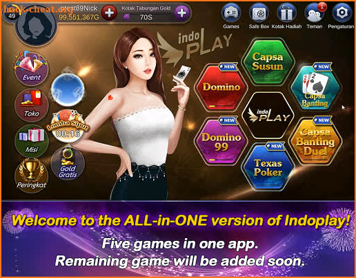 IndoPlay All-in-One screenshot