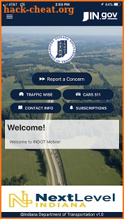 INDOT Mobile screenshot