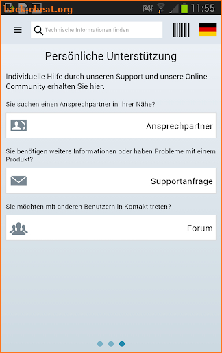 Industry Online Support screenshot