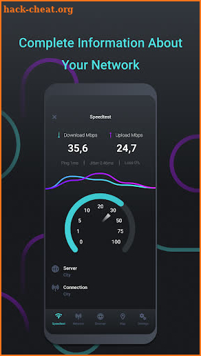 iNet Speedtest Service screenshot