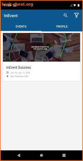 InEvent App screenshot