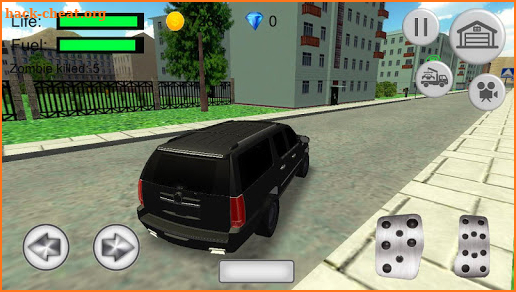 Infected city: Escalade driving screenshot