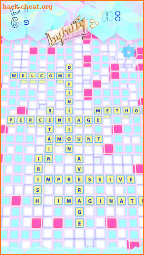 Infinity Crossword screenshot