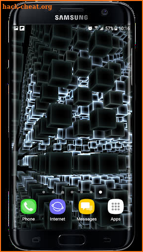 Infinity Parallax Cubes 3D Live Wallpaper screenshot