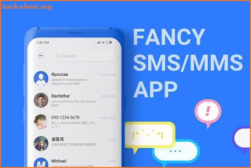 Infinity SMS - Messenger, Customize chat, Messages screenshot