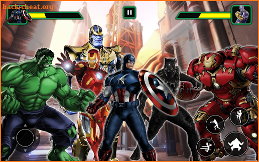 Infinity Superheroes vs Immortal Gods: Karate Game screenshot