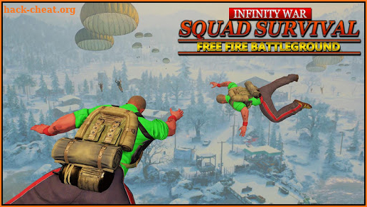 Infinity War Squad Survival firing Battleground screenshot
