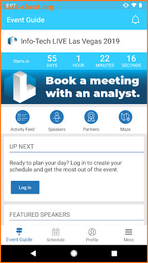 Info-Tech LIVE Events screenshot