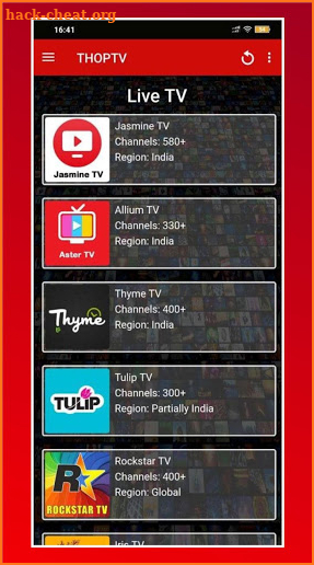 Info Thop TV -  Free Live Cricket Streaming Guide screenshot
