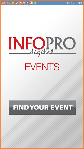 Infopro Digital Events screenshot