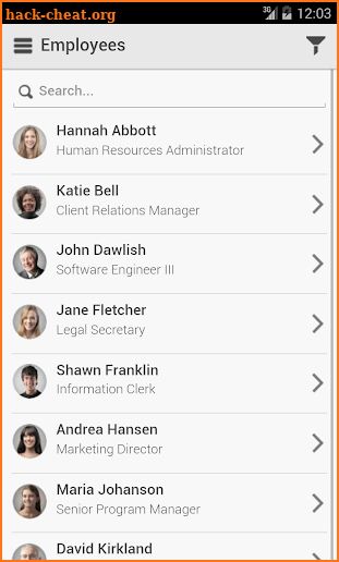 Infor Lawson Mobile Employee screenshot