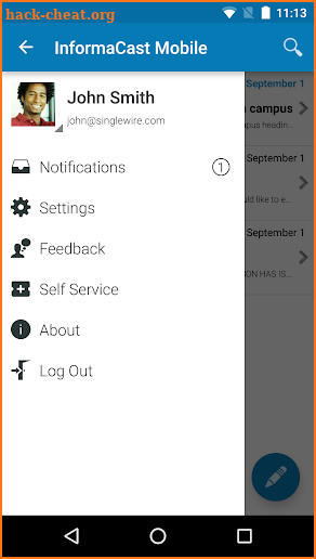InformaCast Mobile screenshot