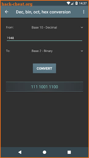 Informatic Calculations PRO Key screenshot