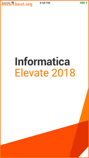 Informatica Elevate 2018 screenshot