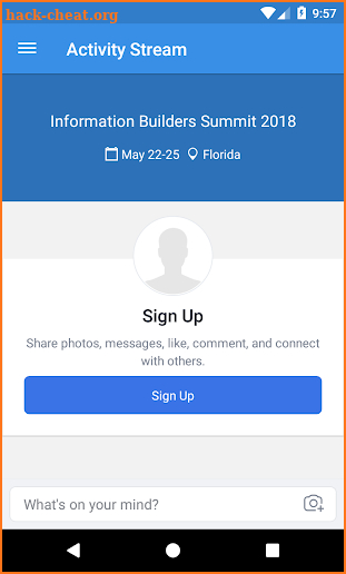 Information Builders Summit screenshot