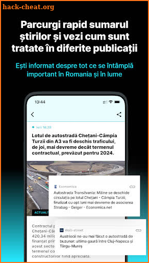 Informat.ro: your daily news screenshot