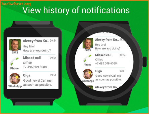 Informer - message center for Wear OS smartwatch screenshot