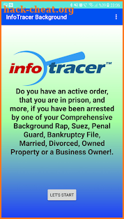 InfoTracer screenshot