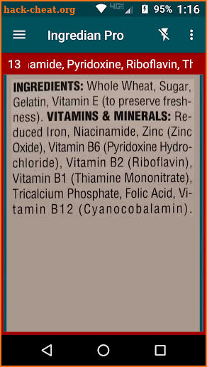 Ingredian Pro: Scan Food Labels screenshot