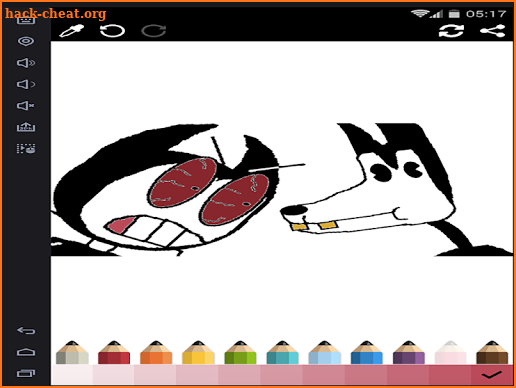 Ink Coloring pages screenshot