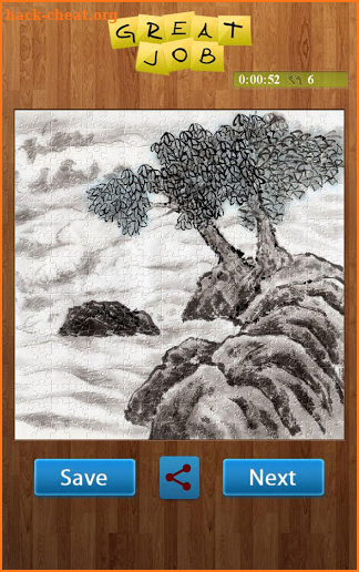 Ink Painting Jigsaw Puzzles screenshot