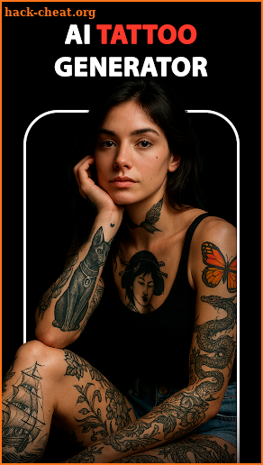 Inkit - AI Tattoo Generator screenshot