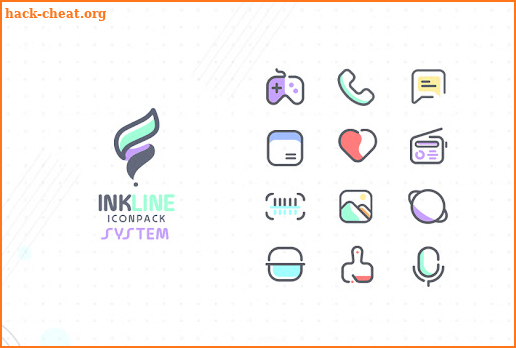 InkLine IconPack screenshot