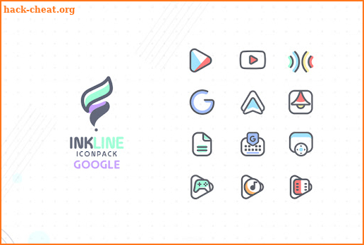 InkLine IconPack screenshot