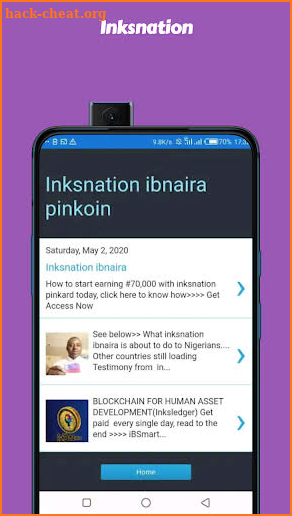Inksnation IBnaira Pinkoin screenshot