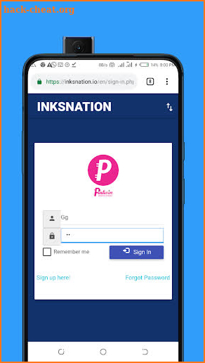 Inksnation pinkcoin App(official) screenshot