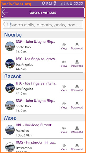 InMapz Airports - international airport maps screenshot
