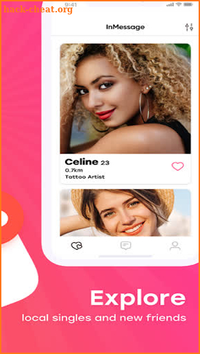 InMessage - FREE Chat Meet Dating screenshot